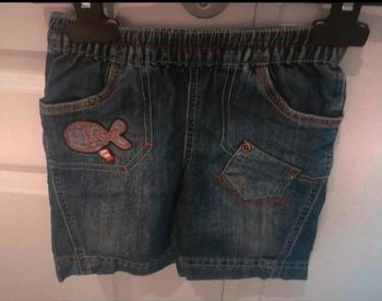 Short en jean garcon 12 mois