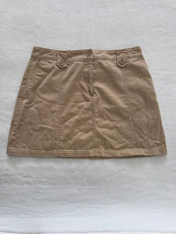 Jupe en jean courte beige marque Fluid taille 38 ( M )