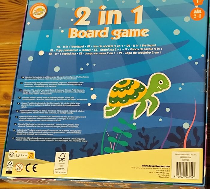 Jeu de Société 2-en-1 Neuf - Jamais Ouvert - photo numéro 3