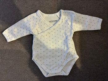 Body bébé naissance Vertbaudet – comme neuf – ultra doux 