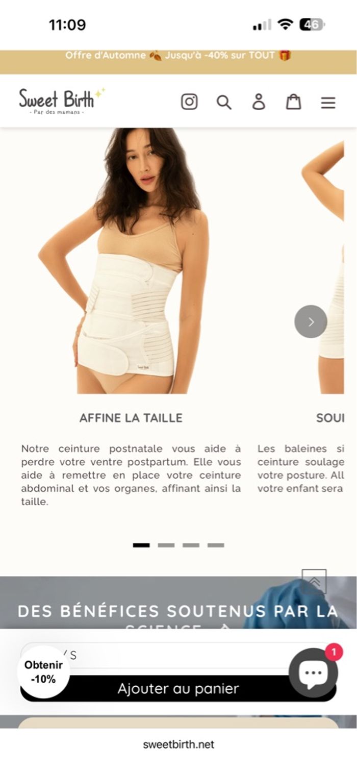 Ceinture de soutien postnatal - photo numéro 3