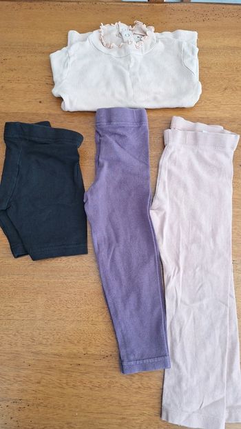 Lot 3 bas + 1 haut en 2 /3 ans