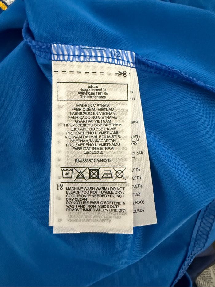 Maillot Real Madrid Bleu – Adidas Originals – Taille XL - photo numéro 9