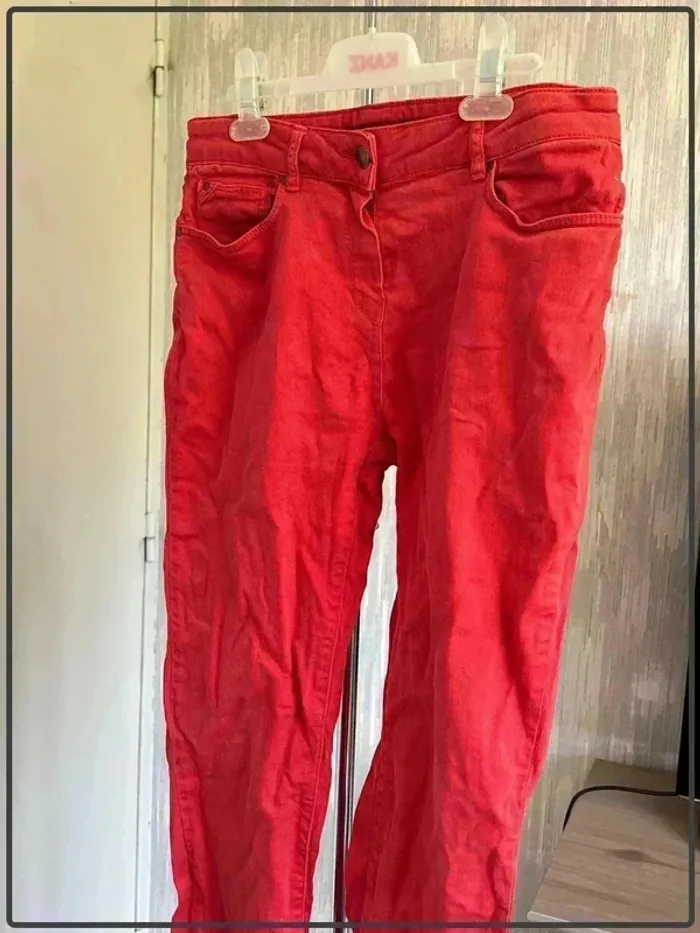Jeans taille 40 marque Monoprix autre ton - photo numéro 2