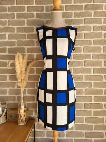 Robe style Art déco Mondrian - Sandro Ferronne