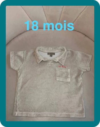 Polo éponge "Tu Paris?" 18 mois - Émile et Ida