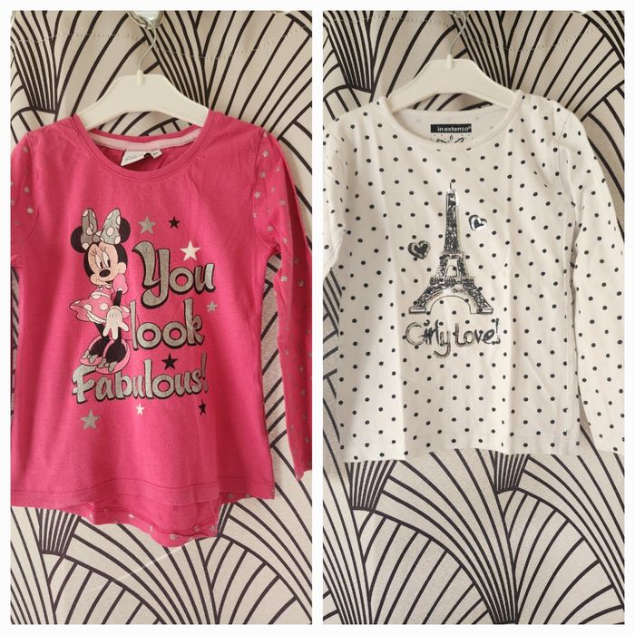 Lot tee-shirt manches longues