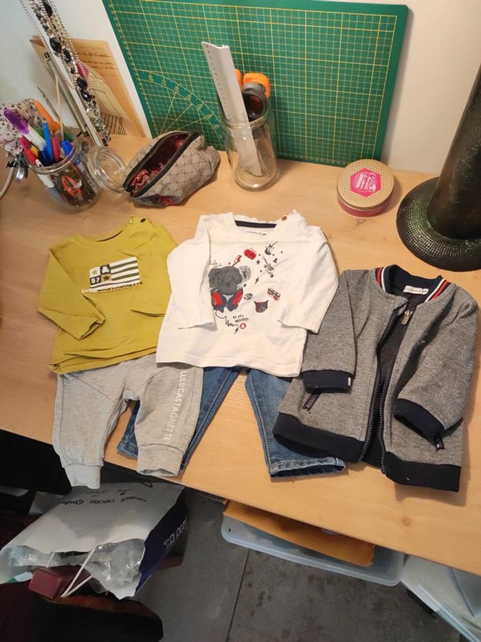 Ensemble lulu castagnette 6 mois