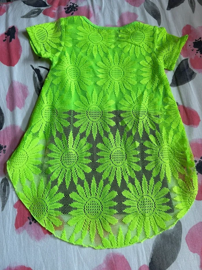 Robe vert fluo - photo numéro 2