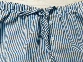 Short rayé bleu  shein taille 36/s femme