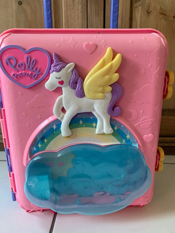 Valise à roulette licorne polly pocket - photo numéro 6