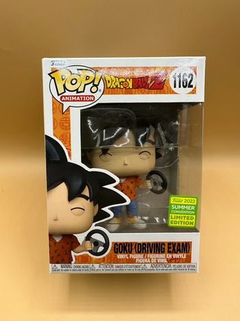 Figurine Funko Pop! N°1162 - Dragon Ball Z - Goku (Examen De Conduite)