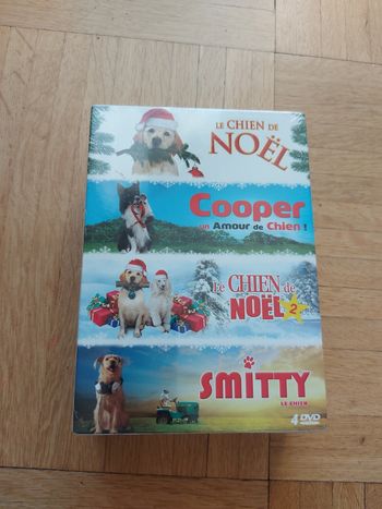 4 DVD chien de Noël