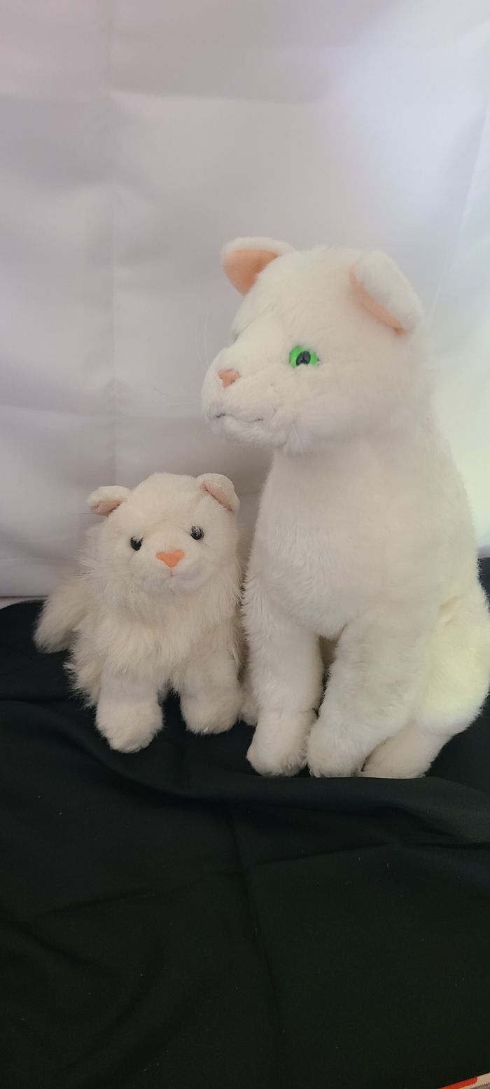 vintage peluche chat Ramsès mascotte publicité Feu Vert - photo numéro 4