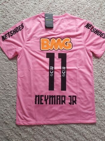 Maillot Neymar rose collector 