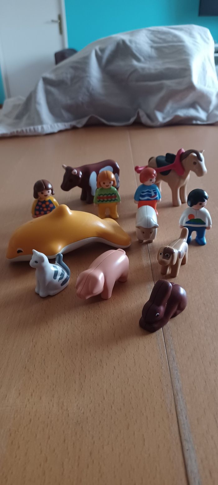 Lot animaux et personnages Palymobil 123 - photo numéro 4