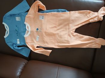 lot 2 pyjamas garcon en coton petit bateau 71 cm 9 mois 