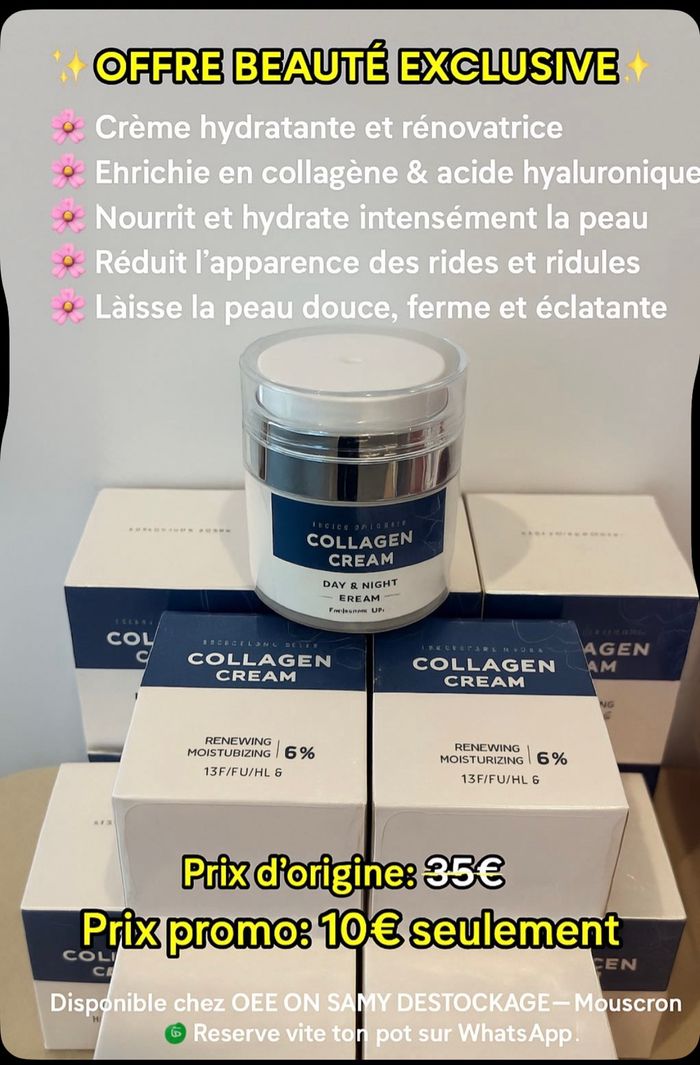 Crème  collagène