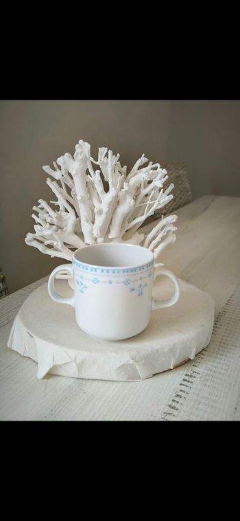 Tasse d'apprentissage en porcelaine 