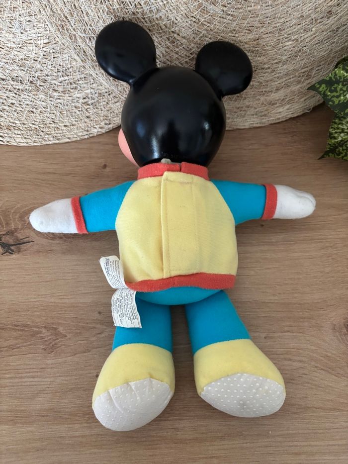 Vintage peluche veilleuse Mickey lumineux mattel 1990 - photo numéro 3