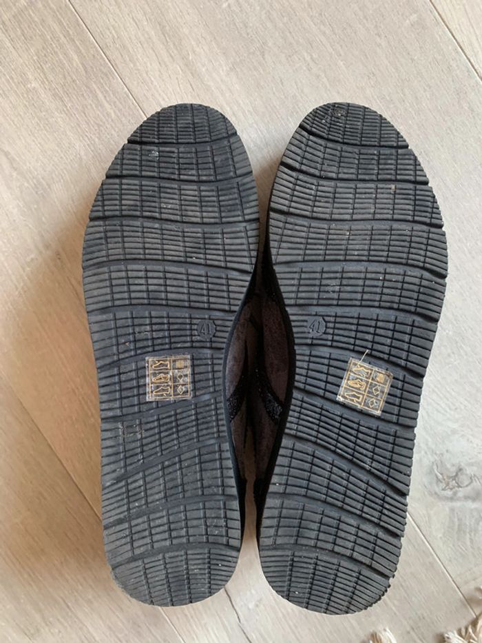 Chaussures Richelieu argentées 41 - photo numéro 4