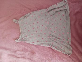 Robe grise et rose H&M 3 ans