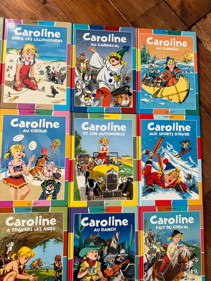 Incroyable lot de 16 livres bd albums Caroline damiers couleurs Pierre Probst Hachette - photo numéro 5