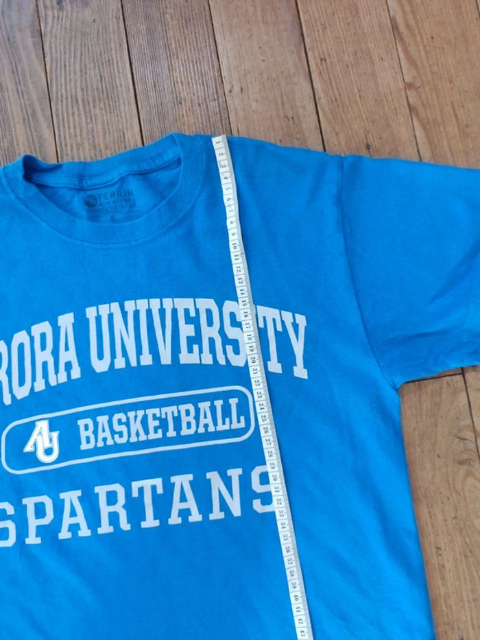 T-shirt USA university Spartans basketball S - photo numéro 6