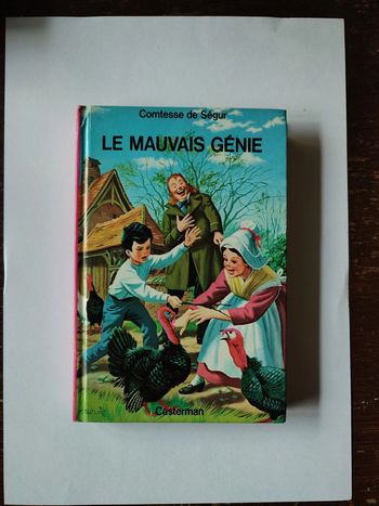 Comtesse de Ségur le mauvais génie livre