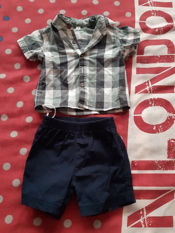 Ensemble short chemise