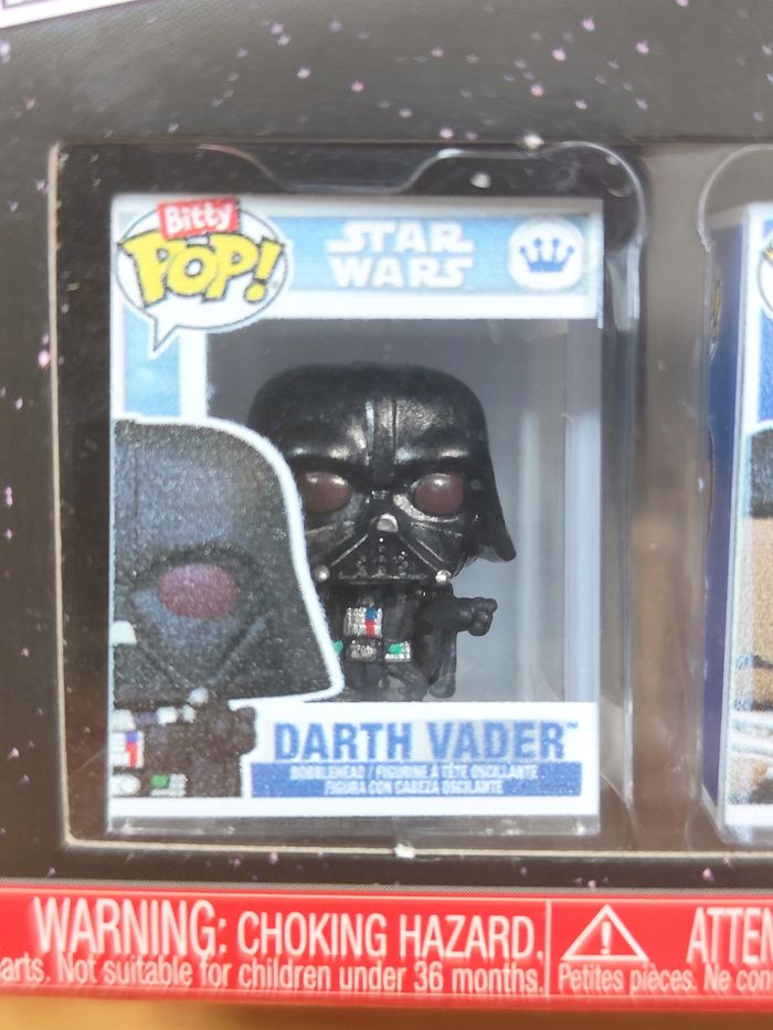 Lot 2 Boîtes Funko Bitty Pop! Star Wars - 8 Figurines (Darth Vader, Leia...) - photo numéro 7