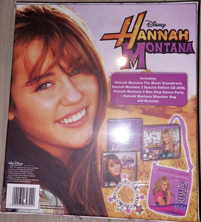 Coffret Hannah montana de cd et Dvd - photo numéro 2
