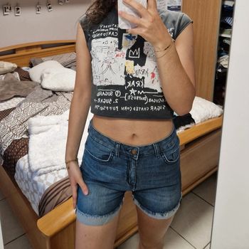 Short en jean Kiabi taille S