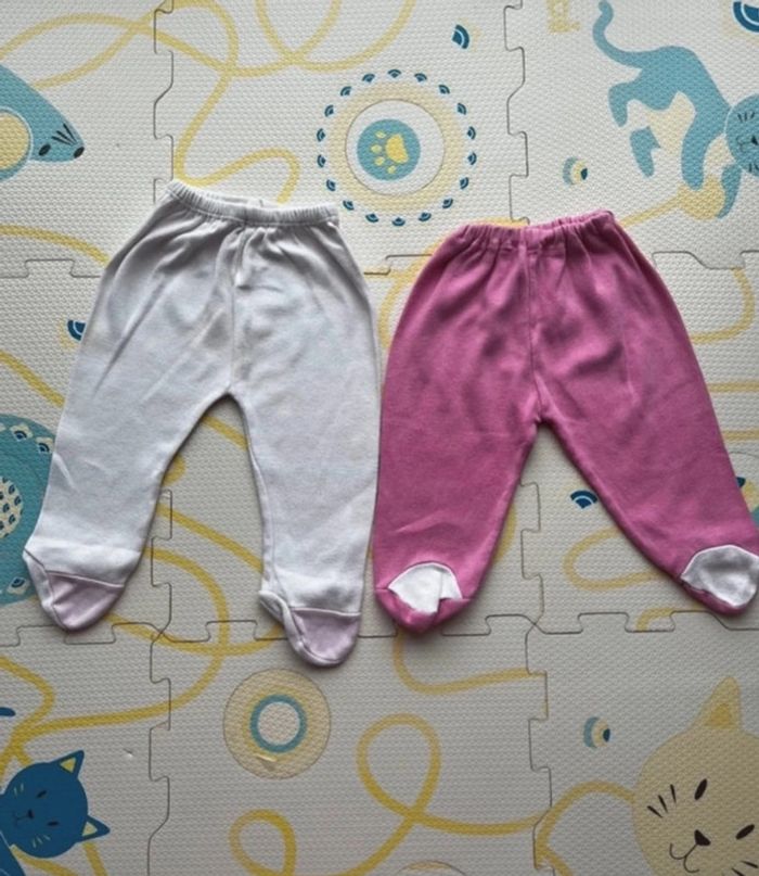 Lot de 2 pantalons 3 mois - photo numéro 2