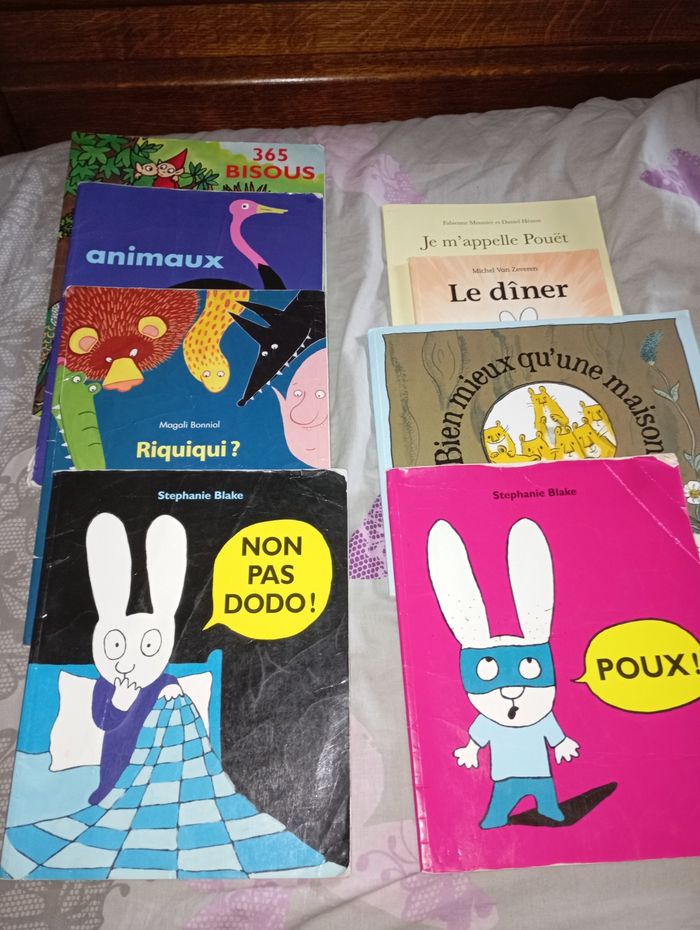 Lot de 8 livre l'école des max l'école des loisirs