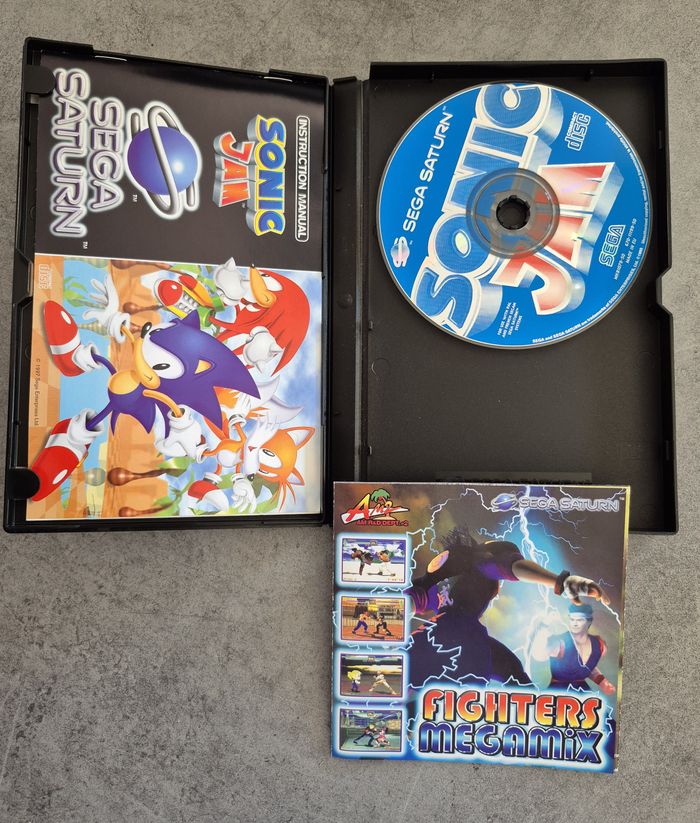 Jeu Sonic Jam SEGA Saturn Complet PAL Fr Eur - Parfait état - photo numéro 4