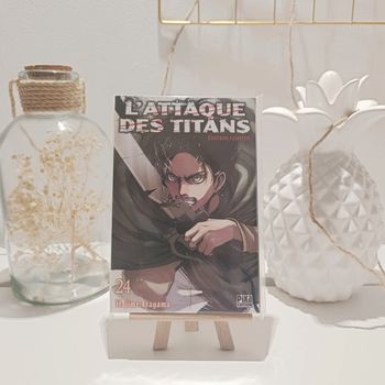 Manga l'attaque des titans 24 édition limitée