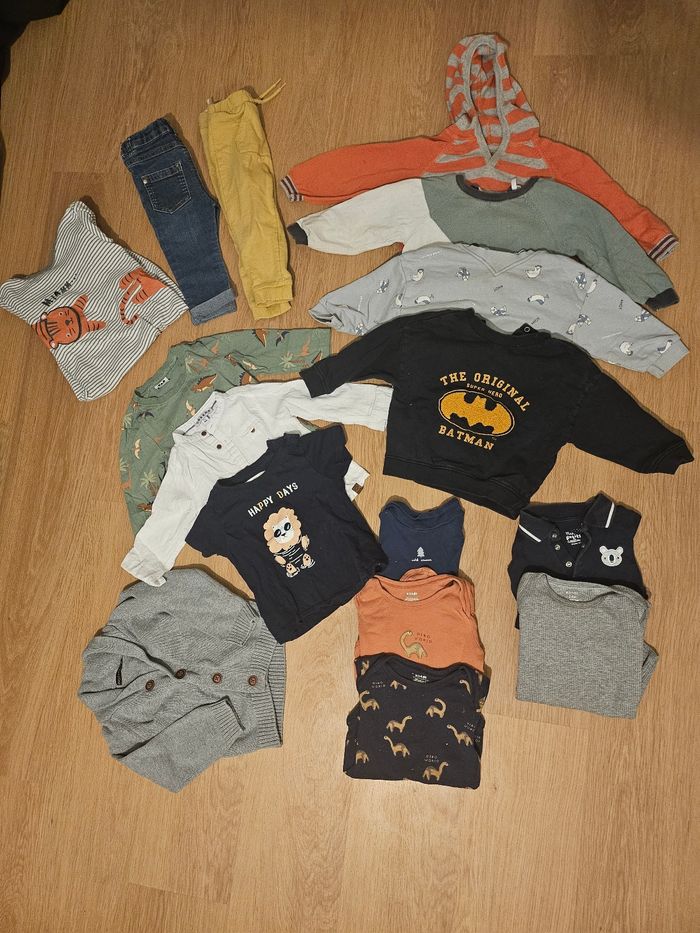 Lot hiver garçon 24m