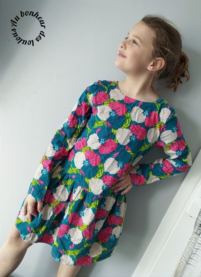 10 ans robe côtelée dpam du pareil au même