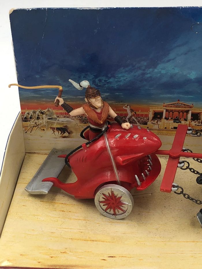 Le char Goth et son pilote Asterix aux jeux olympiques Plastoy neuf - photo numéro 7