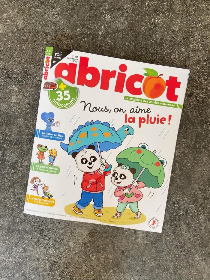 Nous on aime la pluie 📚