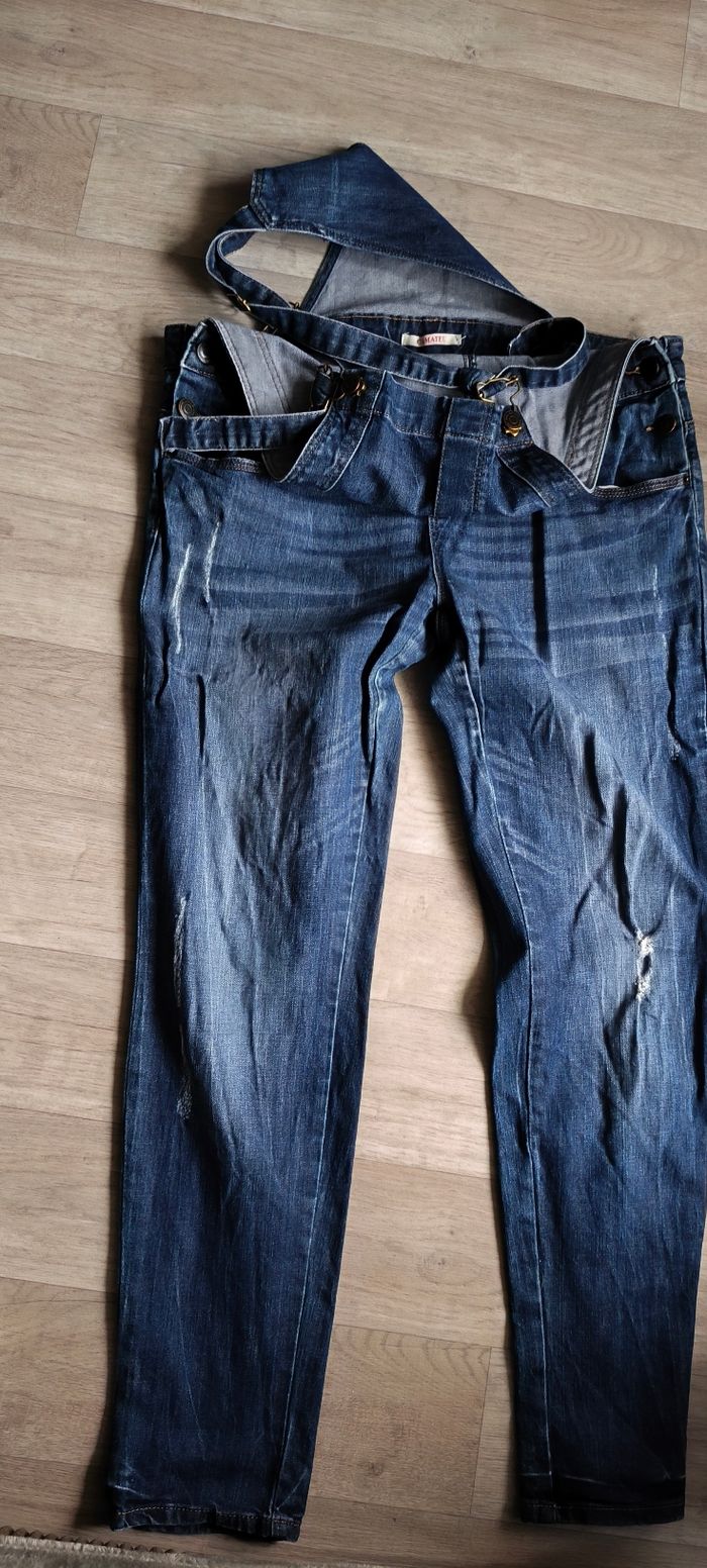 Salopette jeans - photo numéro 2