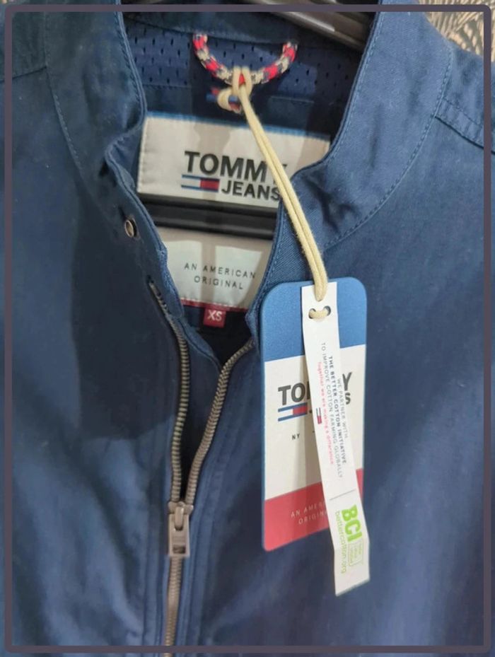 Veste Tommy Hilfiger taille XS homme bleu marine - photo numéro 2