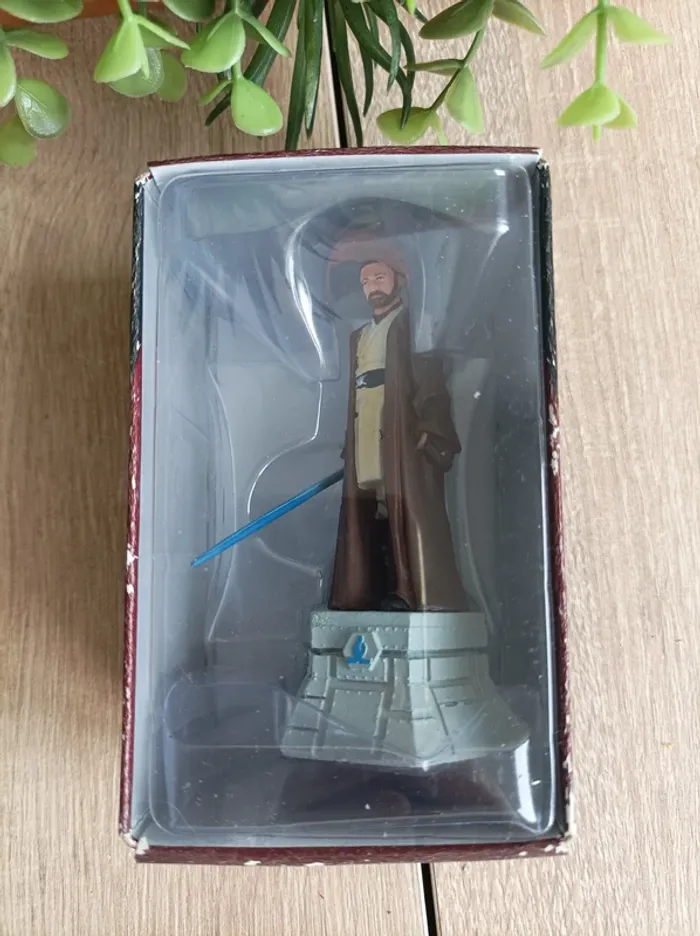 Figurine pièce d'échecs Obi-Wan Kenobi Star Wars Altaya - photo numéro 3