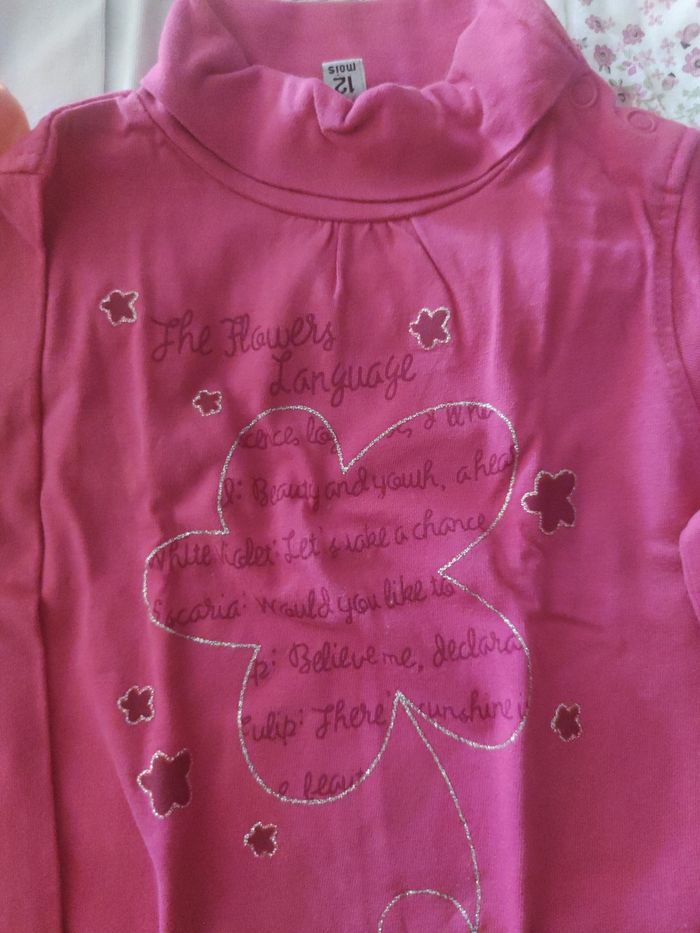 Lot 12 t-shirts 12 mois - photo numéro 3