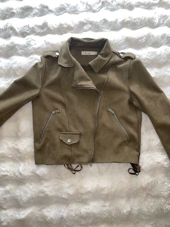 Veste courte kaki