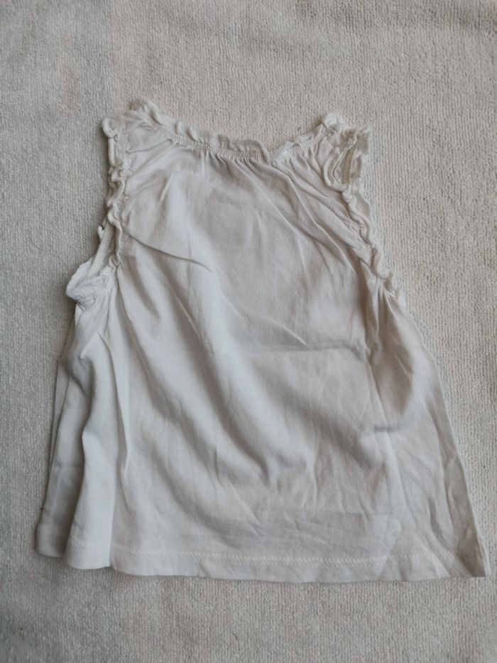 Tee shirt sans manches grain de blé 6 mois - photo numéro 2