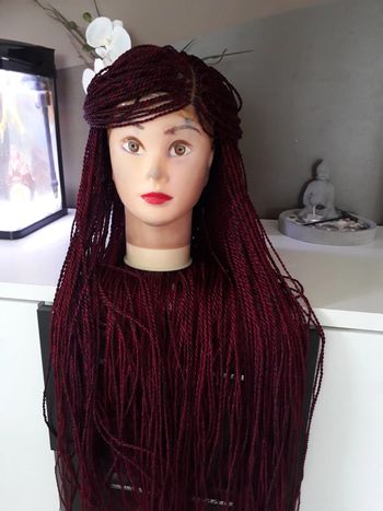 Perruque tressée avec closure💞🌿