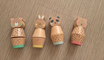 Jeu motricité en bois Vertbaudet