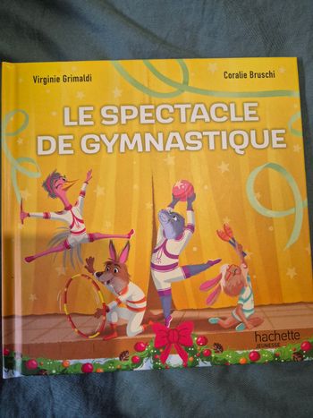 Livre Le spectacle de gymnastique Virginie Grimaldi
Happy meal
